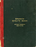 Iron Bridge Women's Institute Branch Minute Book, 1919-1921