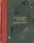 Iron Bridge Women's Institute Branch Minute Book, May 1944 - 1948