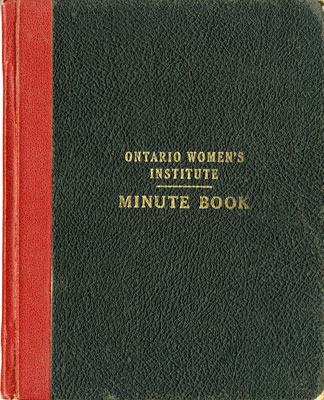 Iron Bridge Women's Institute Branch Minute Book,  1949 -  1955