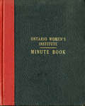 Women's Institute Branch Minute Book, April 1967 - March 1972