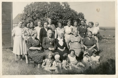 Women's Church Group, Iron Bridge, Circa 1940