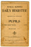 Public School Attendance Register, Township of Gladstone and Bright, 1902