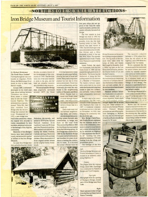 North Shore Summer Attractions, 1997