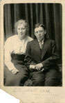 Elizabeth (Lizzie) (Beharriell) Rowan and Jack Beharriell, 1918