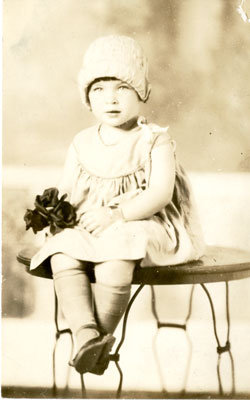 Audrey Merrett Dube, Circa 1925