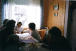 Women's Institute Members, Quilting, Circa 1995