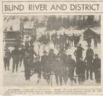Cook Brothers Lumber Camp, Blind River, Newspaper Clipping