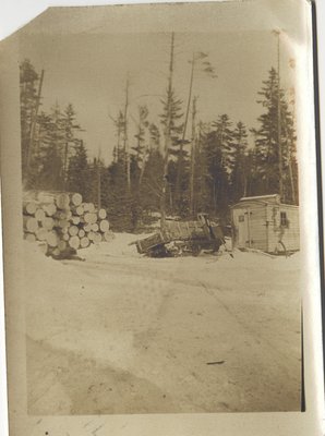 Empty Lyn Log Hauler, Circa 1930