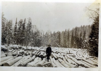 L .Trembley at Camp Wanaheyen, 1932