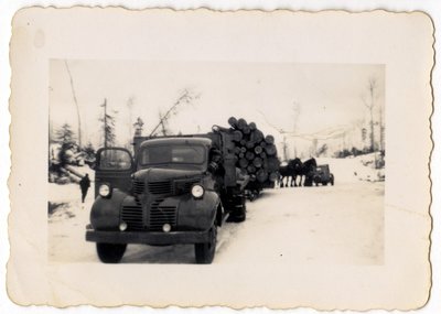 Logging Convoy, Circa 1930