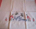 Embroidered Pillow Cases, Circa 1930