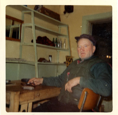 Ed Fraser, Tulloch's Taxi Stand, Iron Bridge, 1968