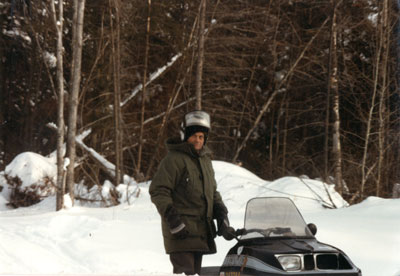 Bill Robertson, Iron Bridge, Winter 1976