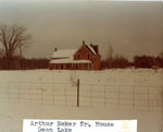 Arthur Baker Sr. House, Dean Lake, 1976