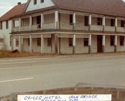 Grigg's Hotel, Iron Bridge, 1976