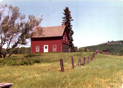 Joe Degagne Farm House, Parkinson, 1976