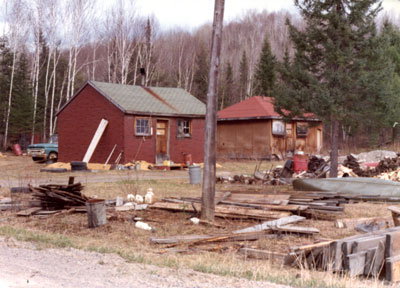 Ed Fraser Residence, White River Road, 1976
