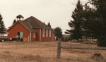 Restored Little Rapids School, 1981