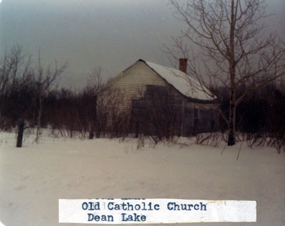 Old Catholic Church, Dean Lake, 1976
