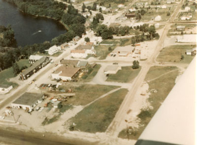 Aerial View, Iron Bridge, Circa 1980