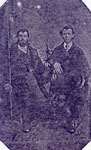 Isaac Nicholson and Friend, Circa 1910