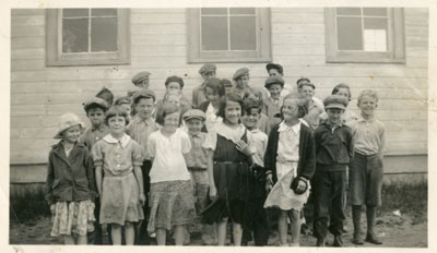 Class Photo, Iron Bridge, circa 1936-37
