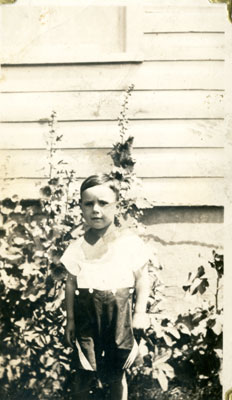 Elsley Allen's Son Terry Circa 1936