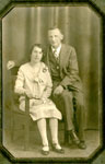 Jane Beemer and Husband, Moose Jaw, Saskatchewan, Circa 1935