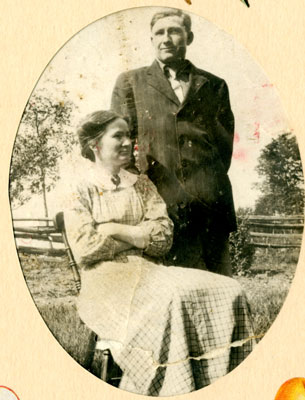 Emma and Burt Allen, Circa 1920
