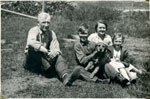 Bert Allen, Chester, Maud, Ruth, Circa 1935