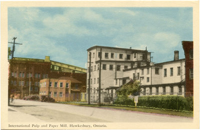 International pulp and paper mill, hawkesbury, ontario