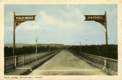 Perley bridge, hawkesbury ontario