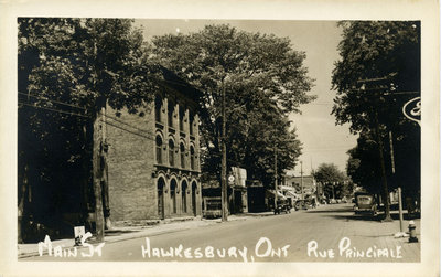 Main st. hawkesbury ont rue principale