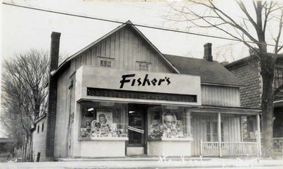 La Pharmacie John Fisher - John Fisher's Drugstore.