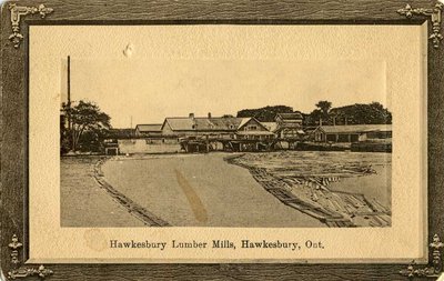 Moulins à scies d'Hawkesbury. - Hawkesbury Lumber Mills.