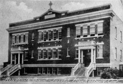 L'Académie St-Joseph. - St-Joseph Academy.