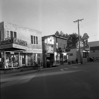 Rue Principale en 1956 - Main street in 1956