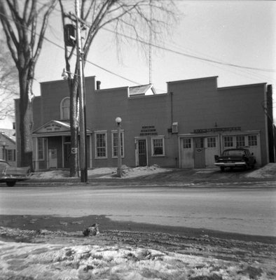 Rue Principale en 1956 - Main street in 1956