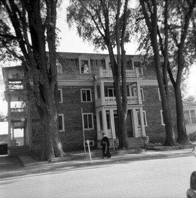 Rue Principale en 1956 - Main street in 1956