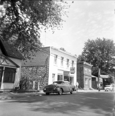 Rue Principale en 1956 - Main street in 1956