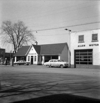 Rue Principale en 1956 - Main street in 1956