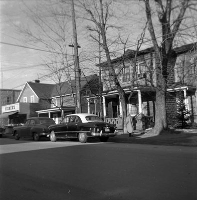 Rue Principale en 1956 - Main street in 1956