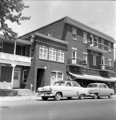 Rue Principale en 1956 - Main street in 1956