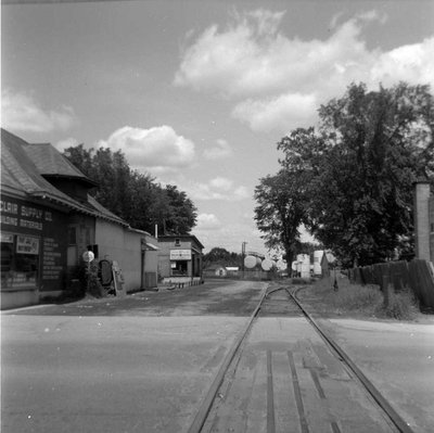 Rue Principale en 1956 - Main street in 1956