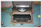 Portable Typewriter in it's case