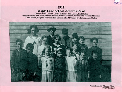 Maple Lake School 1913