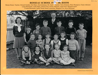 Rosseau School Jr. Room 1947