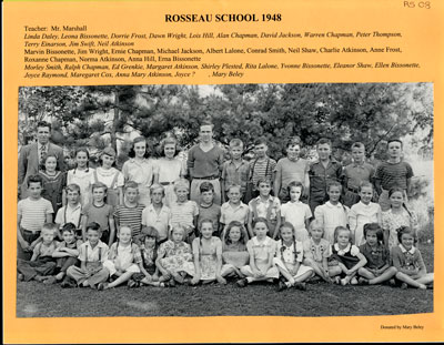 Rosseau School 1948