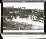 Seguin River floods 1922