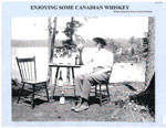 Enjoying Some Canadian Whiskey